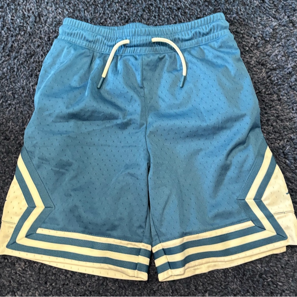 Dark teal Jordan basketball shorts